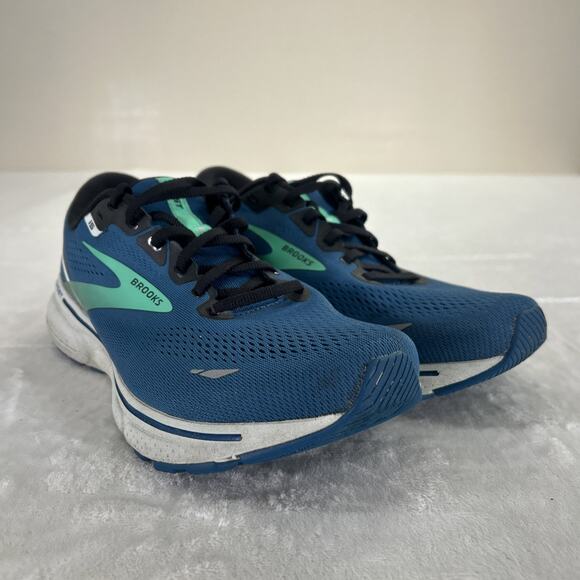 Brooks Ghost 15 Men\'s Running Shoes Size 11D Blue & Green Lightweight Breathable main image 7